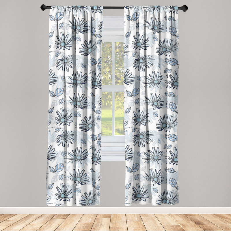 Casein Semi Sheer Curtain Pair