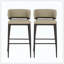 Ensemble de deux tabourets de bar en métal et en métal pour la maison et la cuisine-772597343