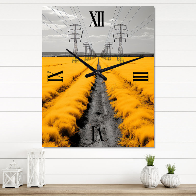 Horloge murale Jeilin - Cityscapes, Petit