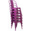 Chaise d'appoint empilable en métal Lily-1652496491