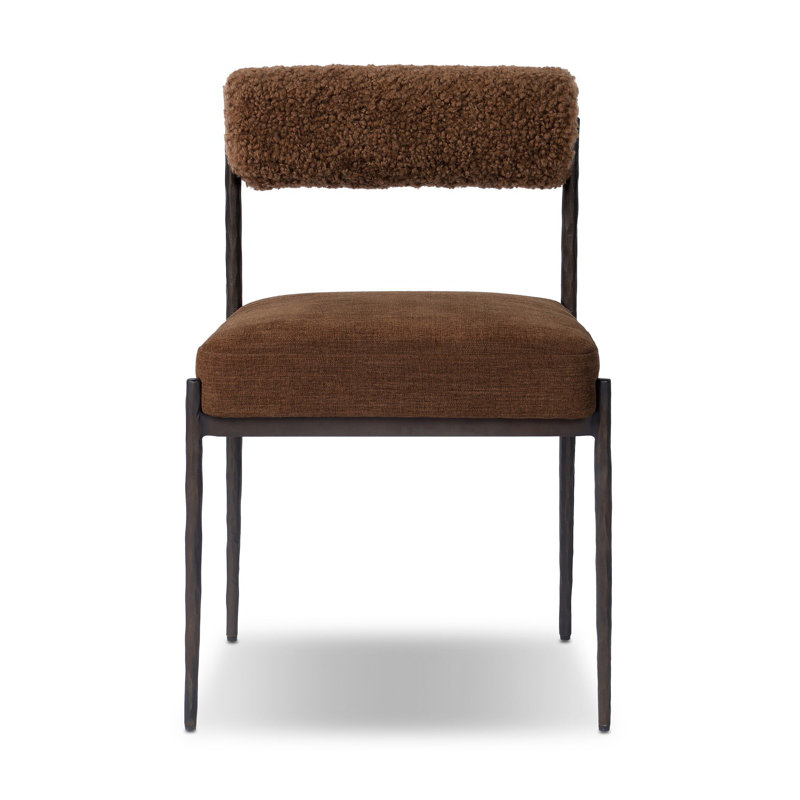 Jazelle Metal Dining Chair-Laughlin Ochre, Laughlin Ochre