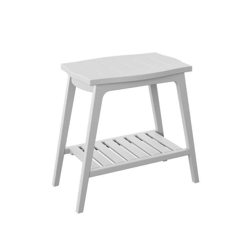  Table de bout Breeze, Blanc, Blanc