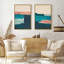 "Azure Reverie" par Golden Glow Interiors 2 - Pièces sur papier-470553826-470553821