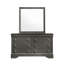Commode moderne, commode grise