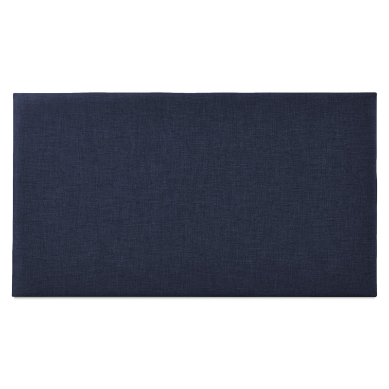 Franda Upholstered Headboard, Small Single (2'6), Linoso Mid Blue