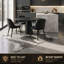 Tapis gris en peau de vache Kobe-85034740