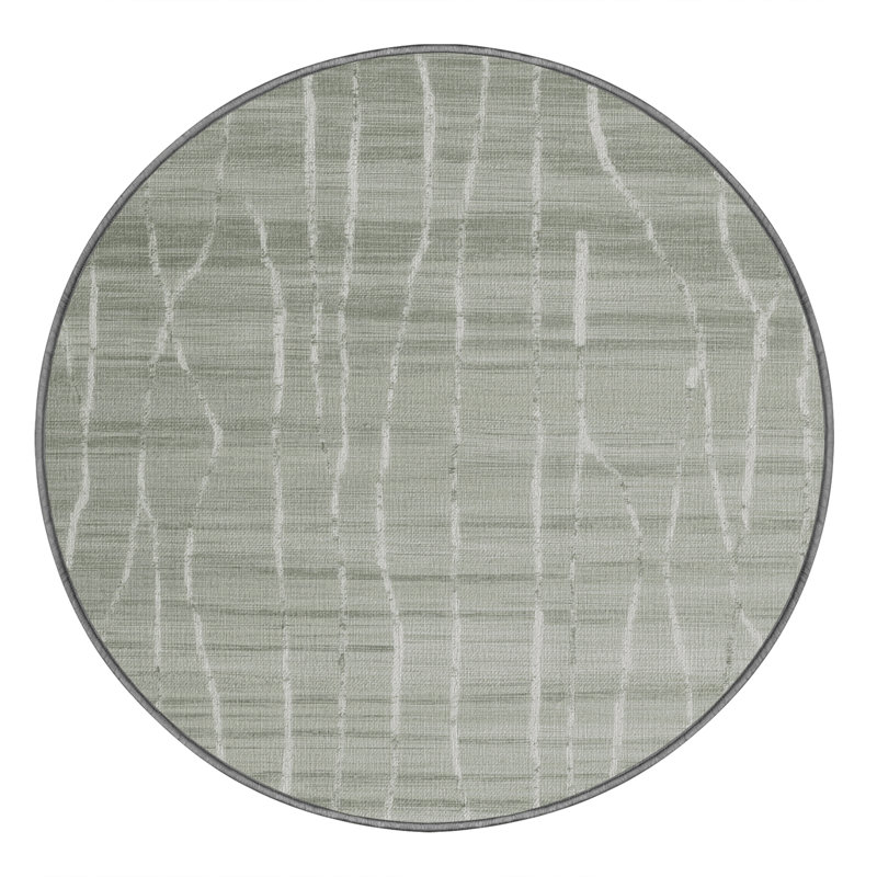 Tapis abstrait lavable à la machine
