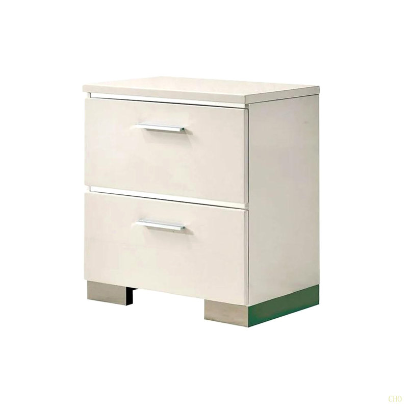 Table de chevet Contemporary, Blanc