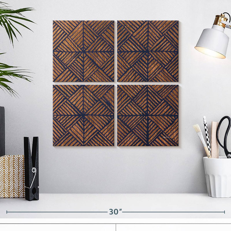 Copper Pattern, 18" H x 18" W