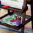 Deluxe Wooden Easel with Chalkboard and Dry Erase Surfaces, Paper Roll and Paint Cups-10894411