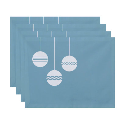 Polyester Abstract Rectangle Placemat
