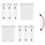 Wall-Mounted Coat Rack 85 X 10 X 45 Cm Engineered Wood-2046391752