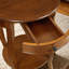 Table de bout ronde avec rangement Vertis