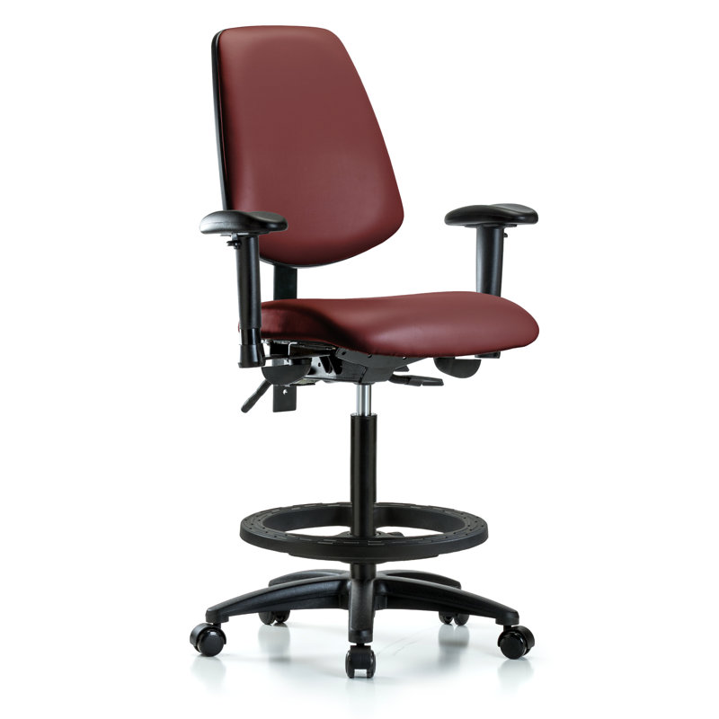 Chaise de travail ergonomique Kyell, Roulettes, Bortsch, Oui