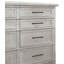 Commode double 8 tiroirs avec miroir Dake