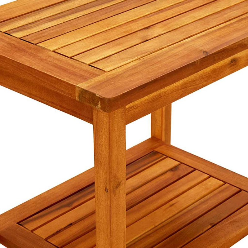 Table basse simple avec rangement Dimaggio, 17.7" H x 19.7" W x 13.8" D, Brown