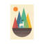 «Step of Autumn» par Andy Westface - impression d'art graphique-52534150-52534151-52534152