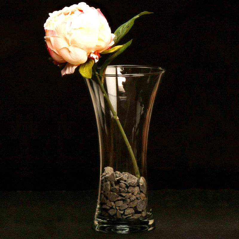 Ensemble de 4 vases en verre, H 14,75 po x l 7 po x P 7 po