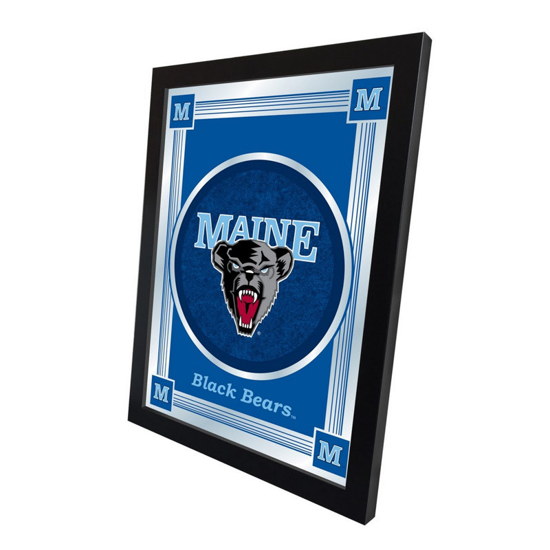 NCAA Logo Mirror, impression encadrée, Maine