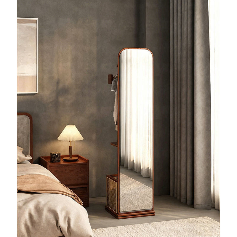 Miroir rotatif Modern, Brown