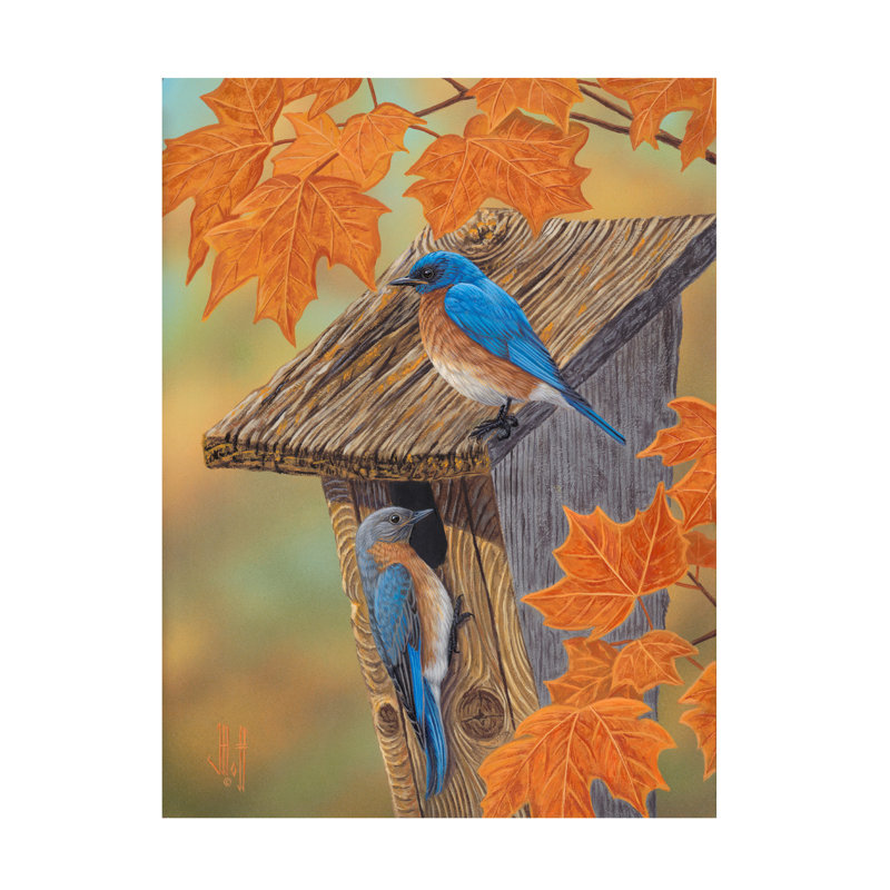 Jeff Hoff Sugar Maple Blues Canvas Art, 14" H x 19" W