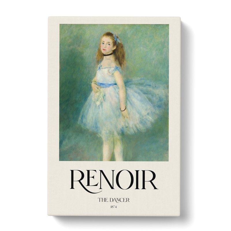 The Dancer by Pierre-Auguste Renoir - Wrapped Canvas, 60cm H x 40cm W x 3cm D