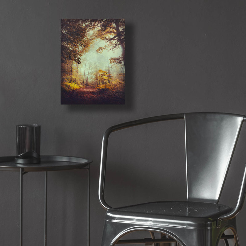 Art mural en verre Millwood Pines, H 16 po x l 12 po x P 0,13 po