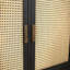 Royette 42" Wide Server in Beige/Black