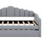 Lit de jour rembourré avec couchette, canapé-lit en velours avec ports de chargement USB, aucun sommier nécessaire, taille simple-1770151067