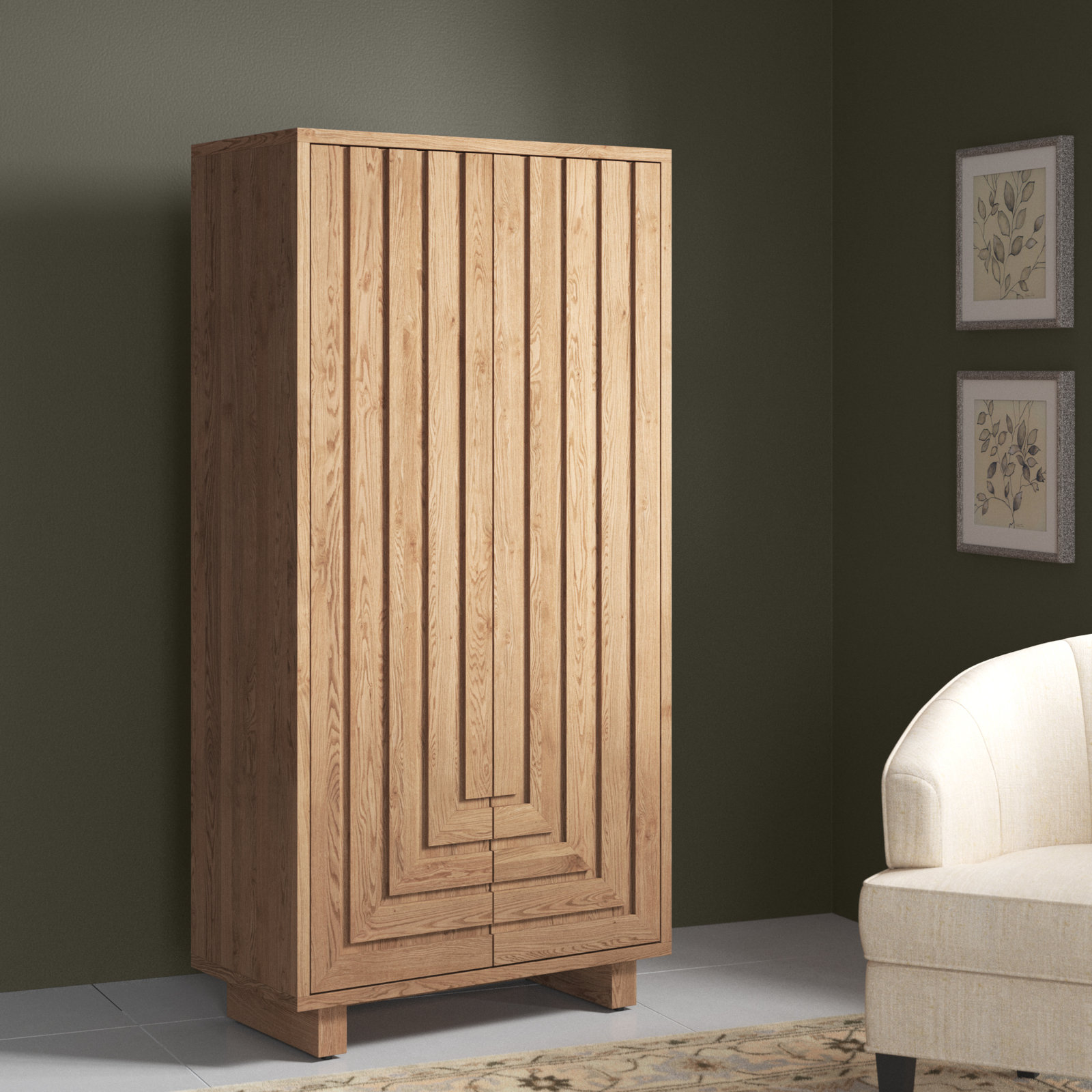 Sumi Armoire, Natural
