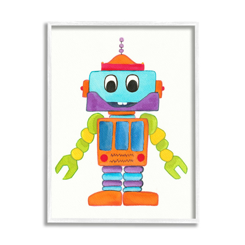 Illustration audacieuse giclée par Elvira Errico, H 11 po x l 14 po x P 1,5 po, Giclée encadrée blanc bord de mer