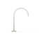 Components Bathroom Sink Faucet Spout With Ribbon Design 1.2 GPM