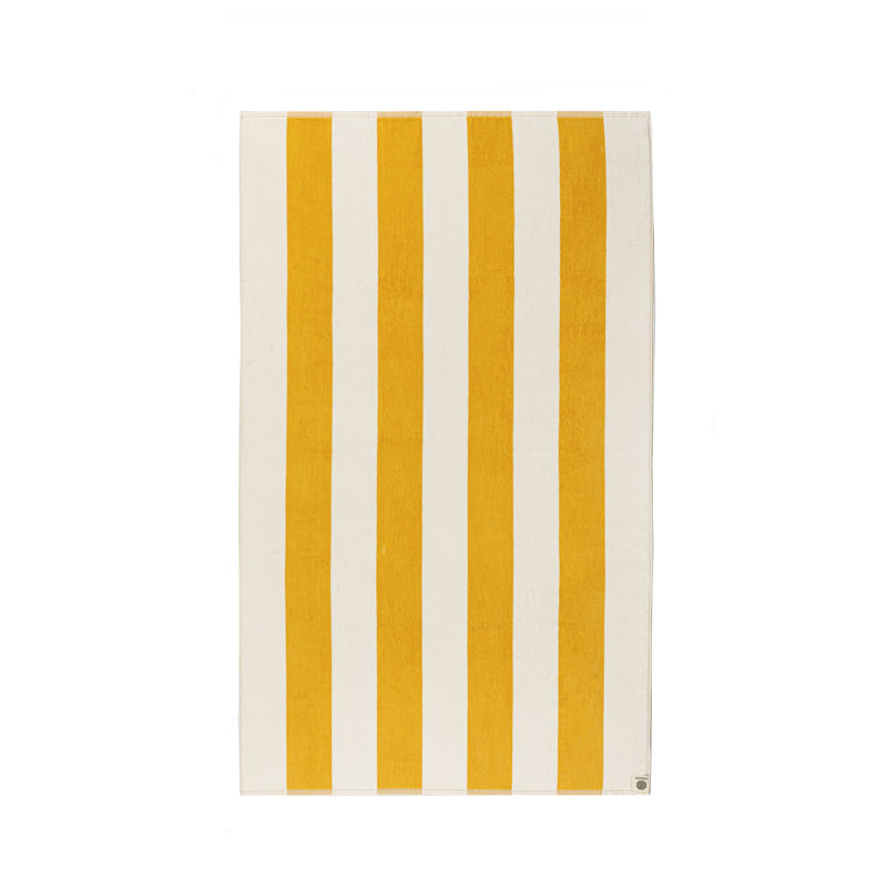 1 serviette de plage Avichai, Jaune