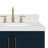 Frawley 42'' Solid Wood Single Bathroom Vanity with 1.5'' Carrara White Quartz Top-2134140392-2134140394-2109312535