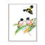 Oiseaux d'époque III - peinture sur toile-59814618-59814614
