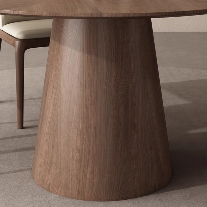 French retro round table chair combination