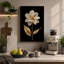 Golden Bloom Study Botanical - Wrapped Canvas-1536067938-1536067964