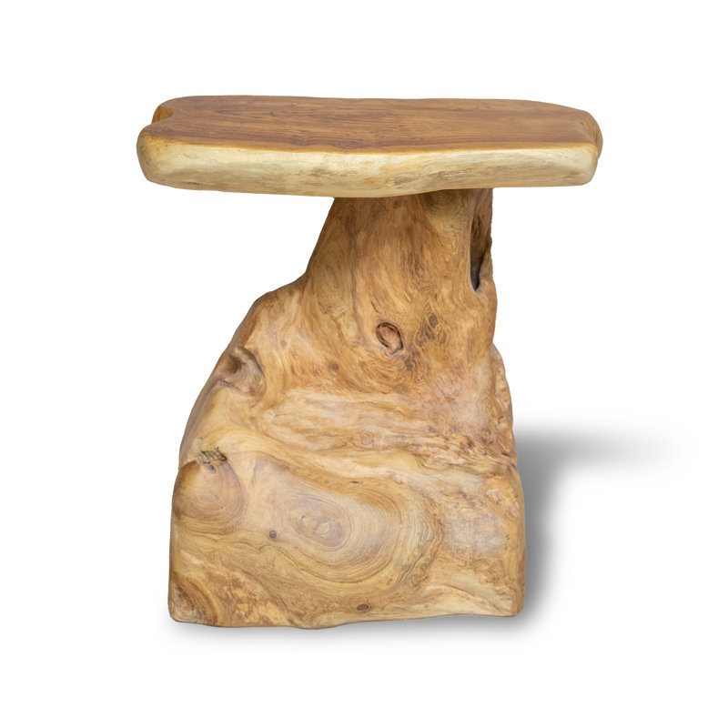 Breaden Solid Wood Accent Stool
