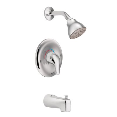 Chateau Pressure Balance Tub and Shower Faucet with Lever Handle and Posi-Temp -  Moen, L2353EP