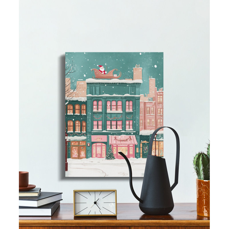 Dvorak Wrapped Canvas Print Set, 15x30