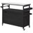 Outdoor Kitchen Island, Rolling Bar Cart & Storage Cabinet, Farmhouse Solid Wood Outdoor Grill Table With Stainless Steel Top, Spice Rack , Towel Rack For Kitchen & Barbecue