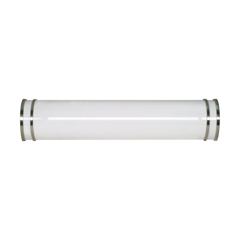 Florez Dimmable LED Bath Bar, Brushed Nickel