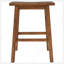 Tabourets de cuisine en bois à hauteur de comptoir 2 pièces Farmhouse Rustic