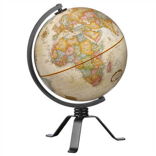 Cardboard Tabletop Globe