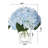 Faux Silk Hydrangea Arrangement in Vase-930838955