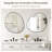 Moiss Asymmetrical Wood Wall Mirror -1963943902