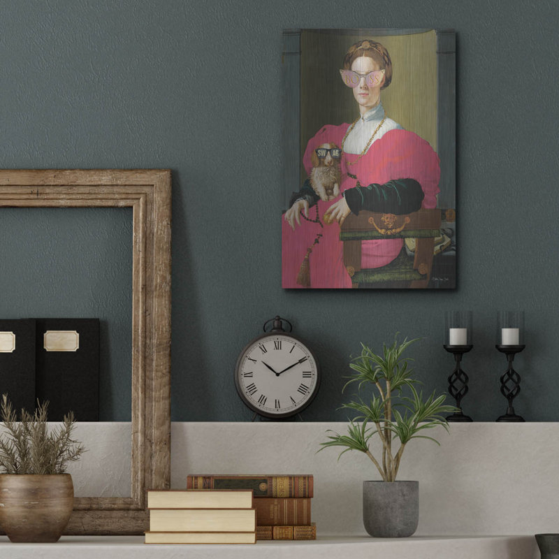Art mural en métal luxueux «Boss Lady» par Stellar Design Studio, 12 po x 16 po, H 16 po x l 12 po