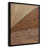 Espresso Framed Canvas