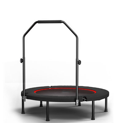 40inch foldable trampoline with handle-Premium-Elastic