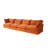 Fairford 4-Piece Upholstered Modern Corduroy Fabric Sectional Sofa-488075687